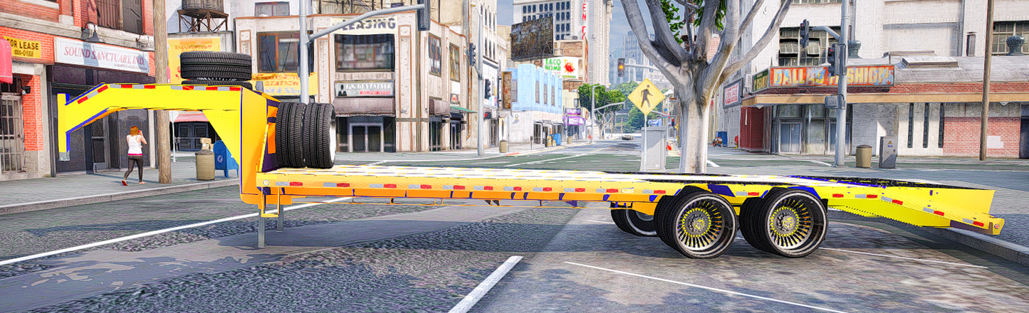 🔧 Custom Gooseneck Car Hauler – Show Edition 🔧