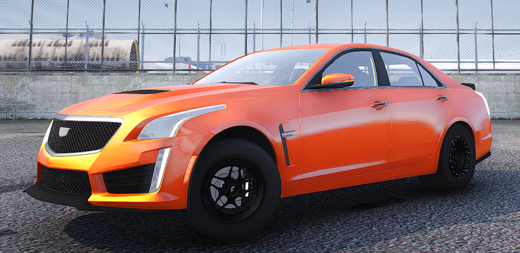 🔥 Cadillac CTS-V – Drag Strip Royalty 🔥