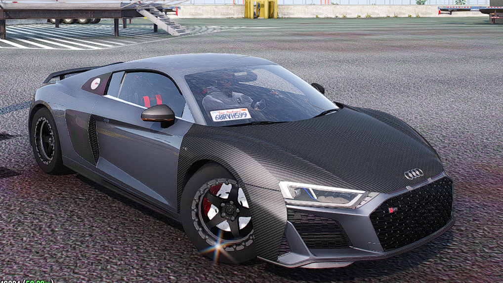 ⚡ Audi R8 V10 – Carbon Drag Spec ⚡