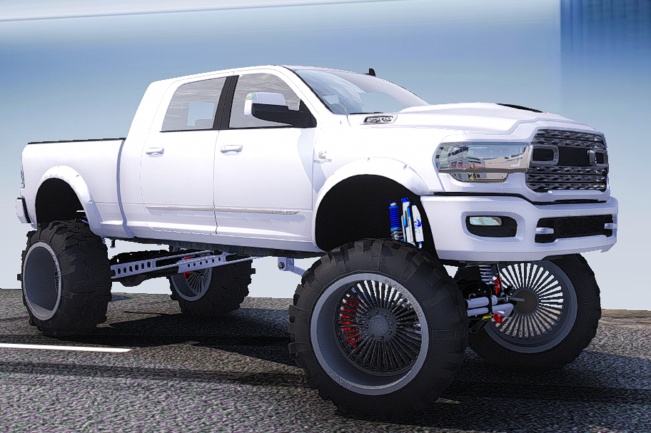 Dodge Ram 2500 Mega Lifted