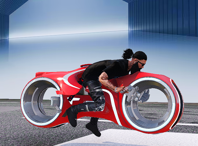 π¨ Flying Tron Bike π¨