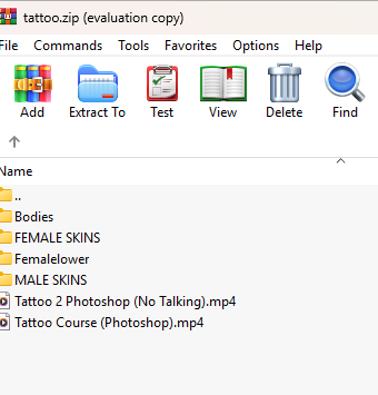 🎨 FiveM Tattoo Creation Package (Photoshop 2023)