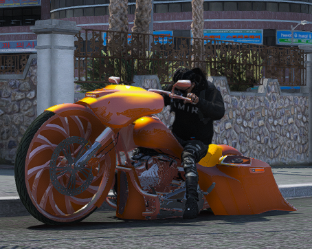 π₯ Custom Bagger Motorcycle