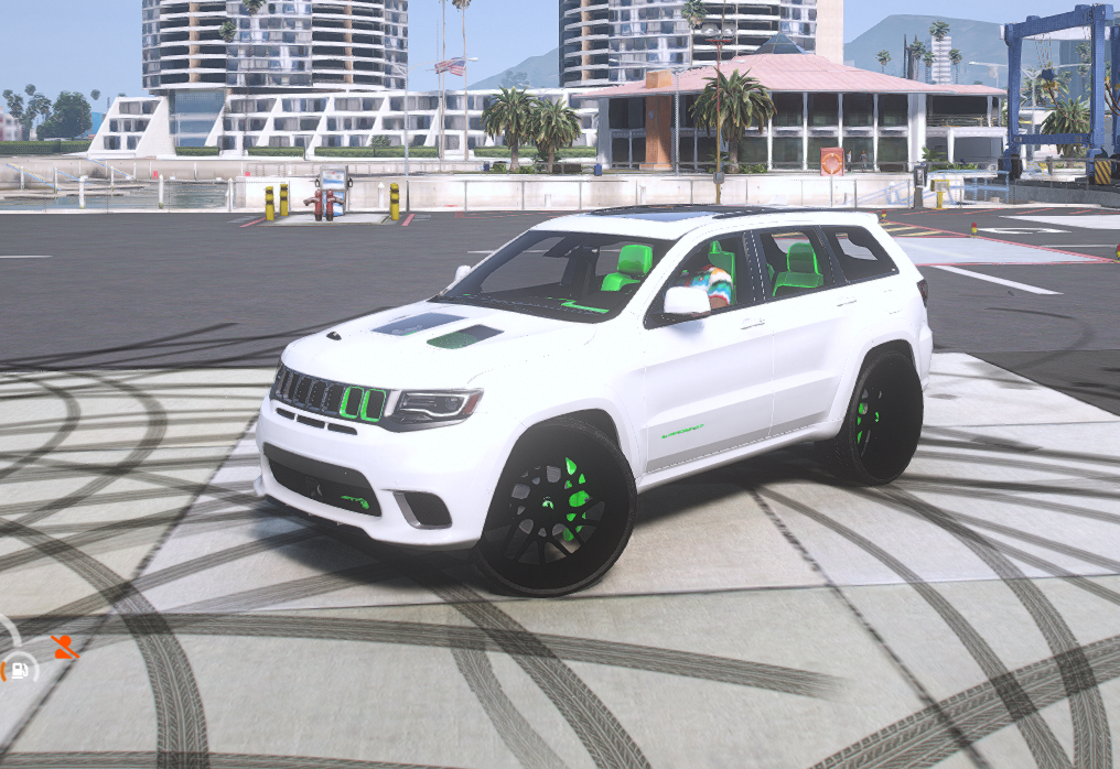 š¢ Jeep Grand Cherokee Trackhawk Donk ā Power Meets Street Style