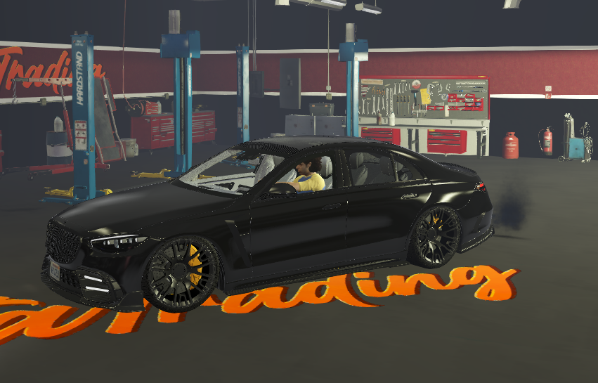 π₯ Blacked-Out Luxury Sedan (Debadged) π₯