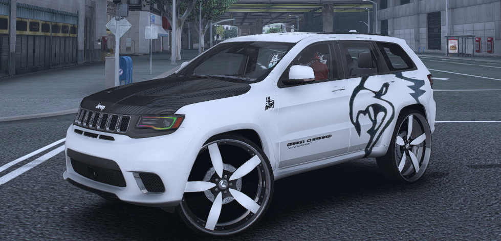 π Jeep Grand Cherokee Hellcat Donk (Custom Wrap Edition)
