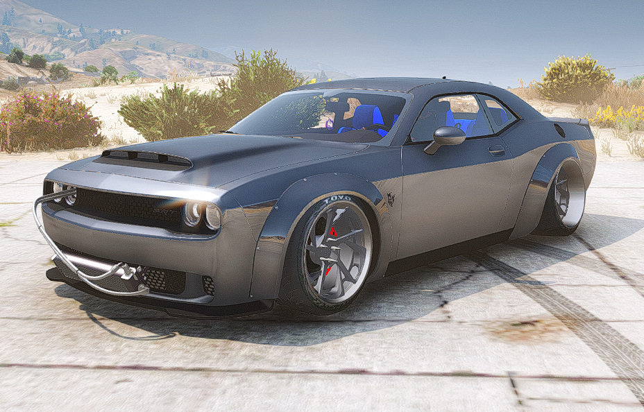 Dodge Challenger Hellcat – “Shadowstrike Widebody”