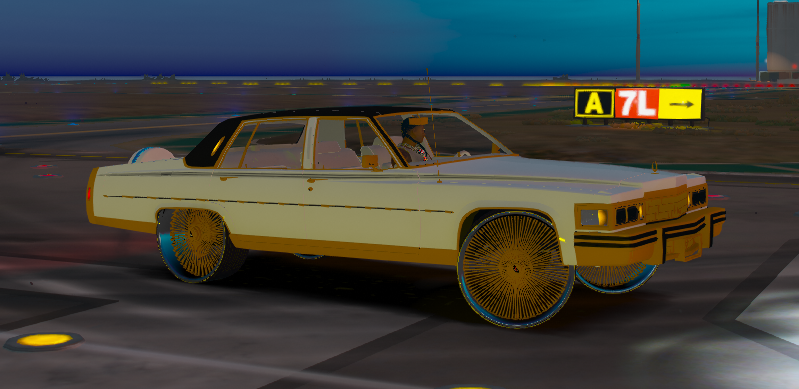 π Cadillac Donk β Gold Spoke Edition