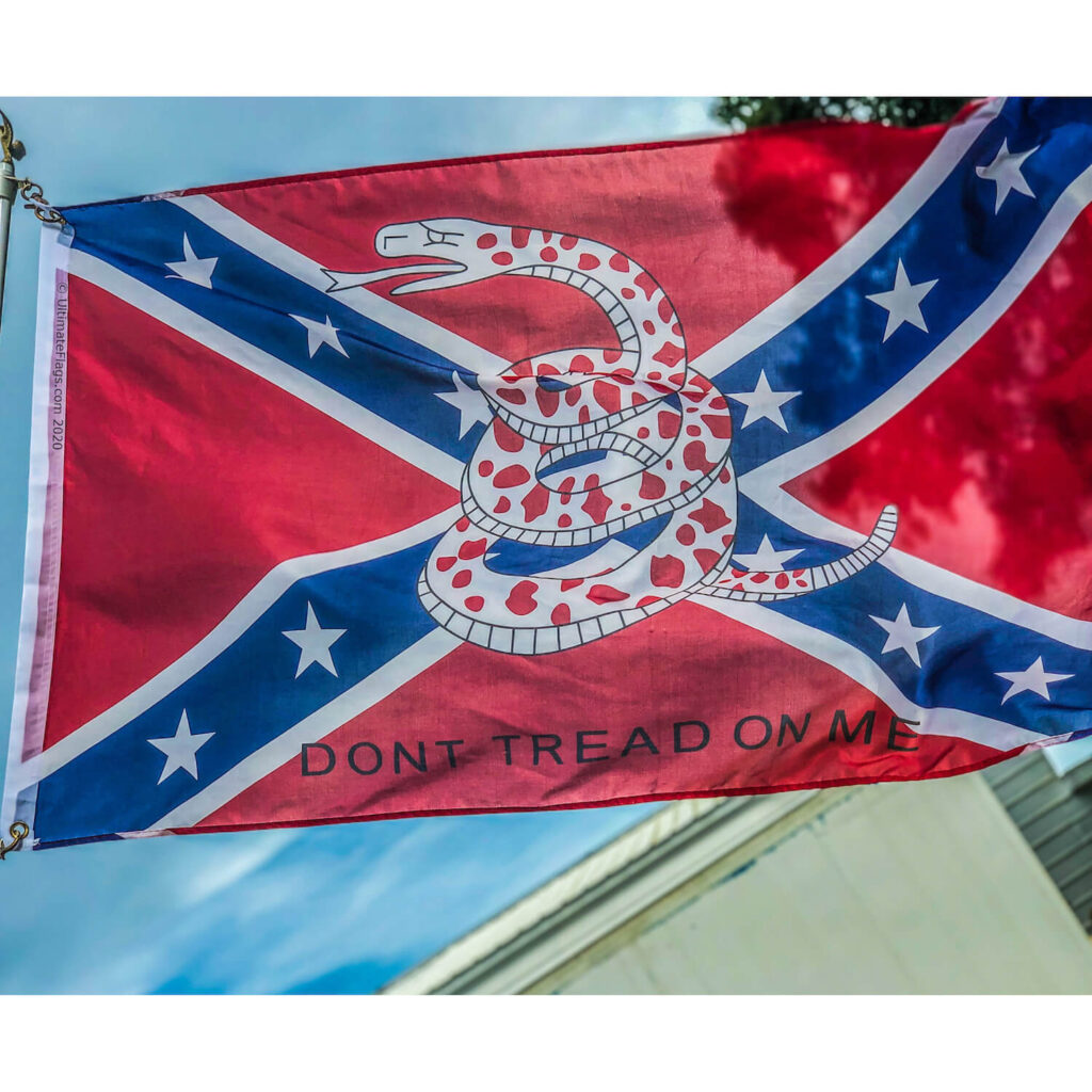DONT TREAD ON ME "CONFEDERATE"