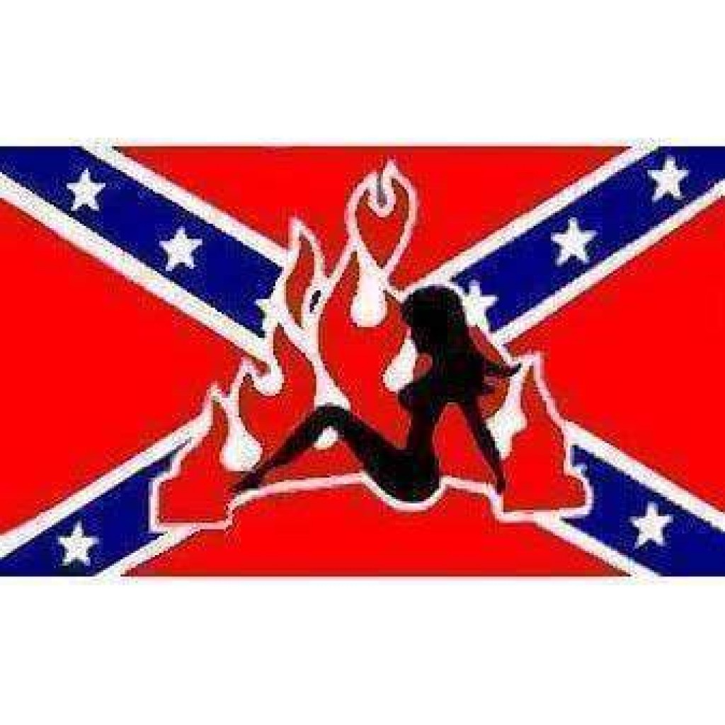 FLAMING LADY "CONFEDERATE"