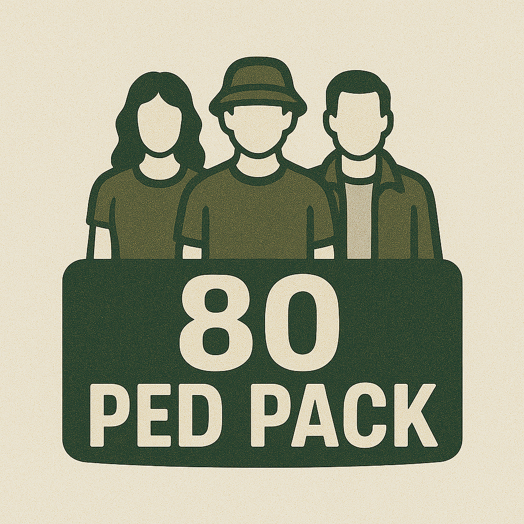 80 Pedpack