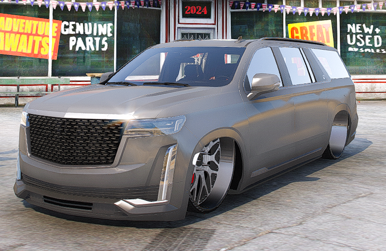 SLAMMED ESCALADE