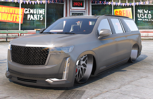 SLAMMED ESCALADE