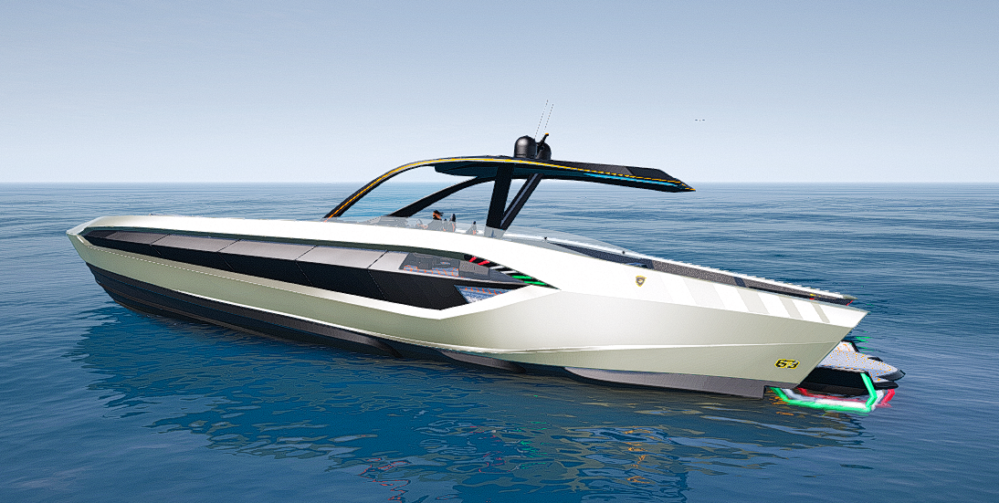 Lamborghini 63 Yacht 🛥️⚡