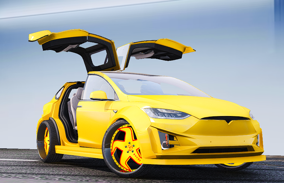 Tesla Model X Donk Edition ⚡🚘