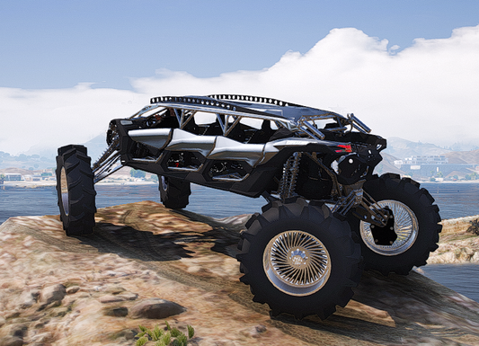 🛠️ Custom 4-Seater Rock Crawler Buggy 🛠️