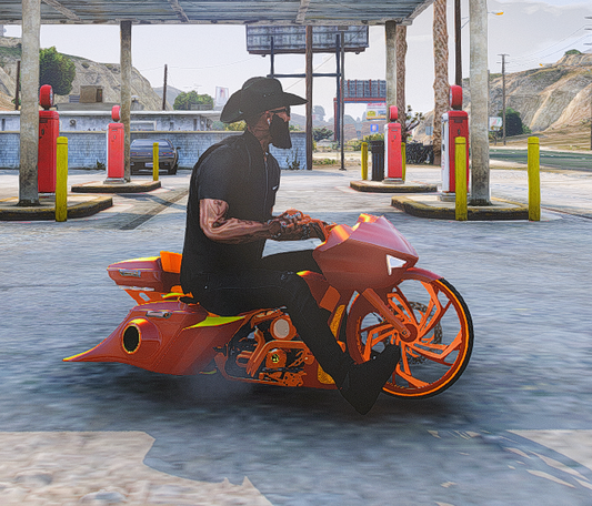 MURDER ORANGE BAGGER ON THE MOVE