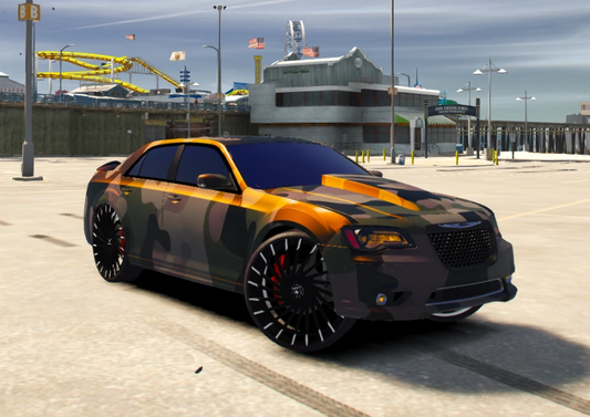 🔥 Camo Donk Chrysler 300 🔥