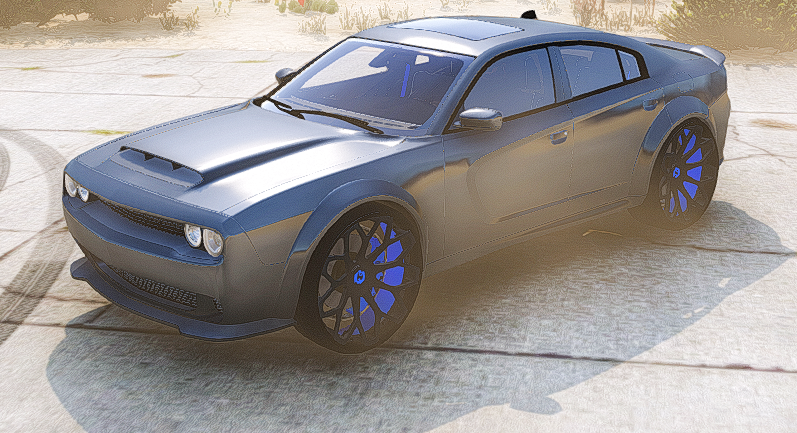 Dodge Charger SRT – Blue Vortex Edition