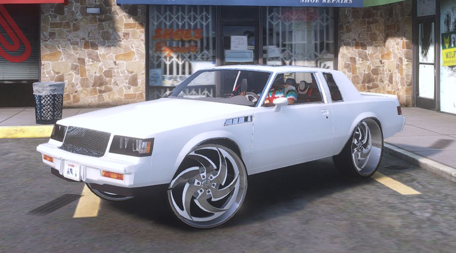 🚘 Buick Regal (Grand National Style) – Donk Edition