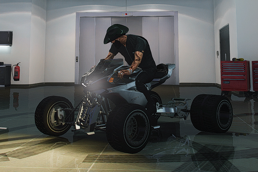 CUSTOM MOTORCYCLE QUAD