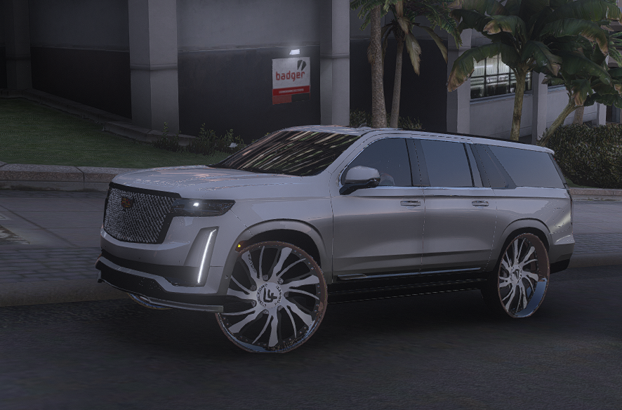 🚨 Cadillac Escalade ESV (Donk Edition)