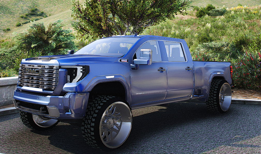 🔥 GMC Sierra Denali HD – Lifted Luxury Beast 🔥