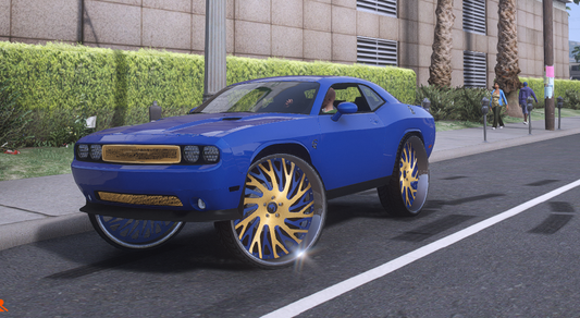 🚘 Challenger Donk – Royal Edition
