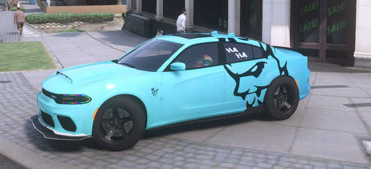 🚘 Dodge Charger Hellcat (Joker Theme)