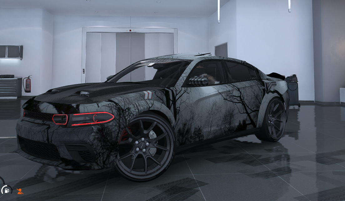 🌑 Dodge Charger “Phantom Camo” Edition
