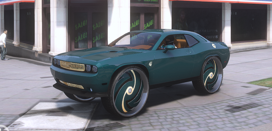 🚘 Dodge Challenger Donk