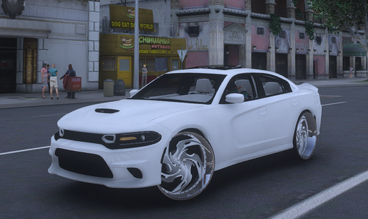 🏁 Dodge Charger Donk – Whiteout Edition